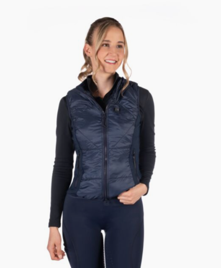 heating vest slimline style zwart S